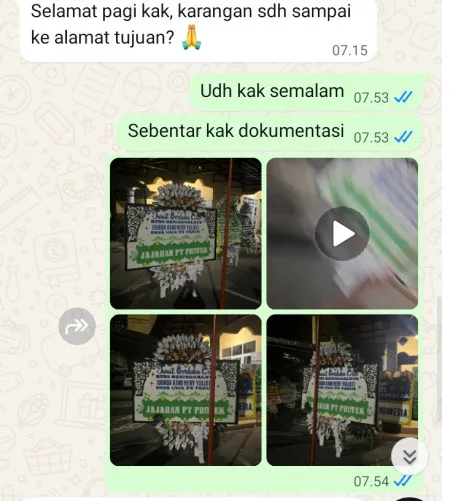 Pengiriman Papan Bunga Selamat Bengkalis
